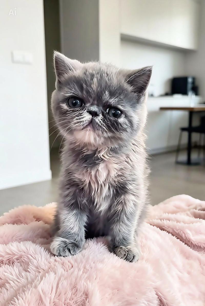 For Good Time Brynhildr Femelle Exotic Shorthair